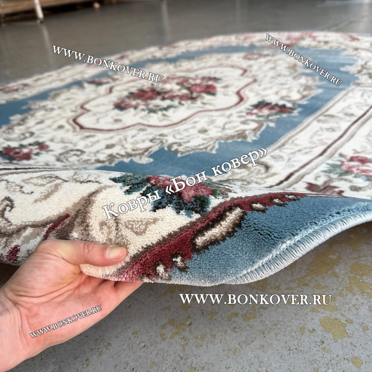 Овальный Ковер Медальон Дизайн 29172